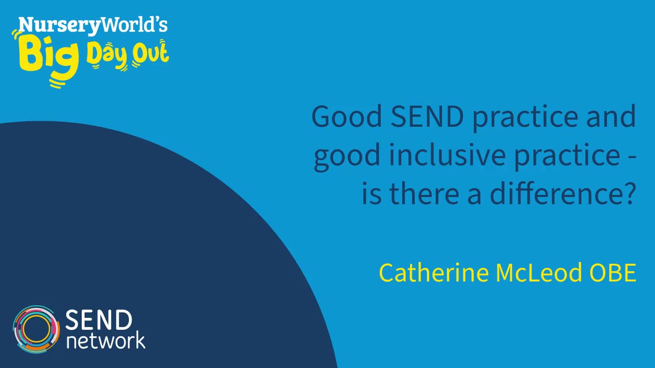 Good SEND practice and good inclusive practice - is there a difference?