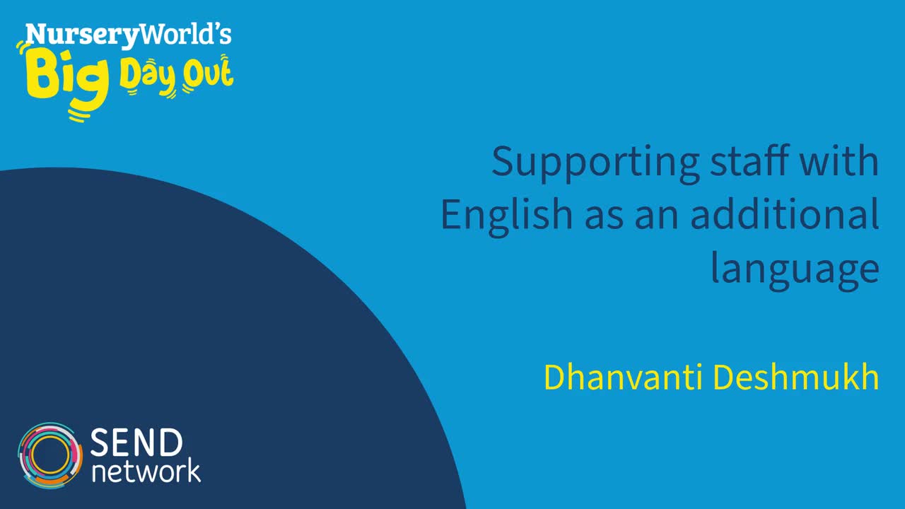 Supporting staff with English as an additional language