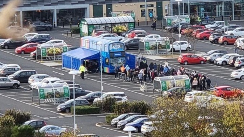 Knights Pharmacy takes vaccine bus across County Durham in drive to get public jabbed