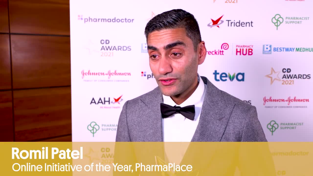 Online Initiative of the Year - Romil Patel, PharmaPlace