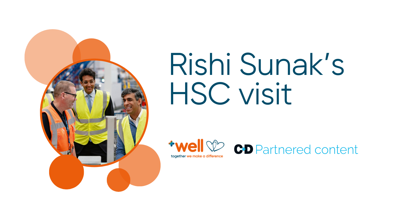 Rishi Sunak visits our Healthcare Services Centre