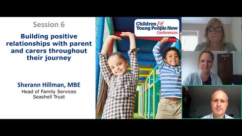 Building positive relationships with parent and carers throughout their journey
