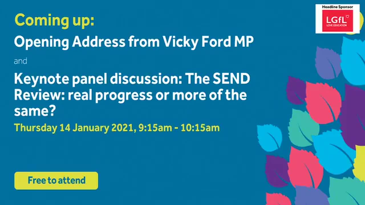 Opening keynote panel discussion: The SEND Review - real progress or more of the same?