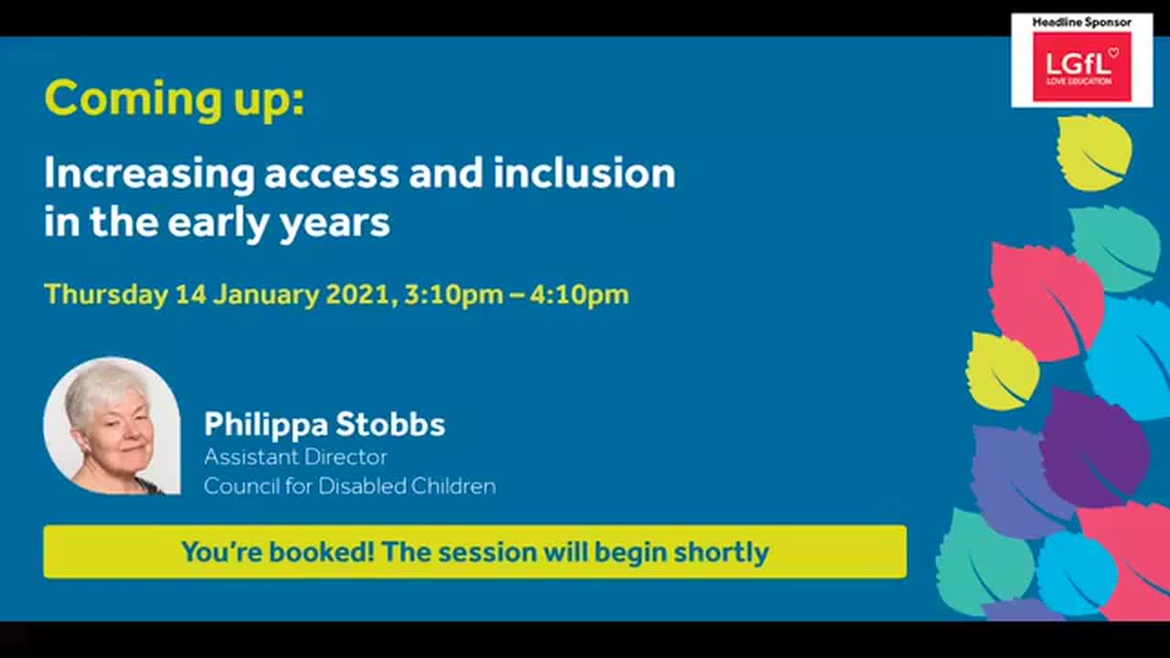 Increasing access and inclusion in the early years