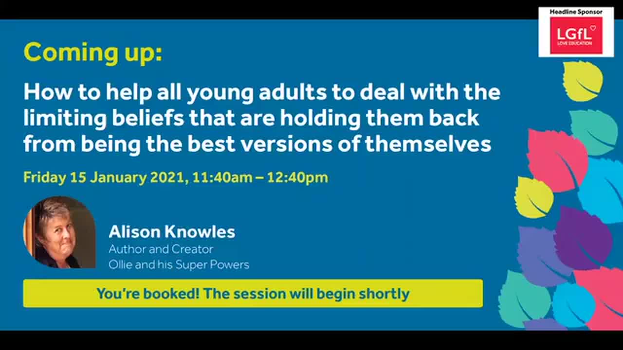 How to help all young adults to deal with the limiting beliefs that are holding them back from being the best version of themselves