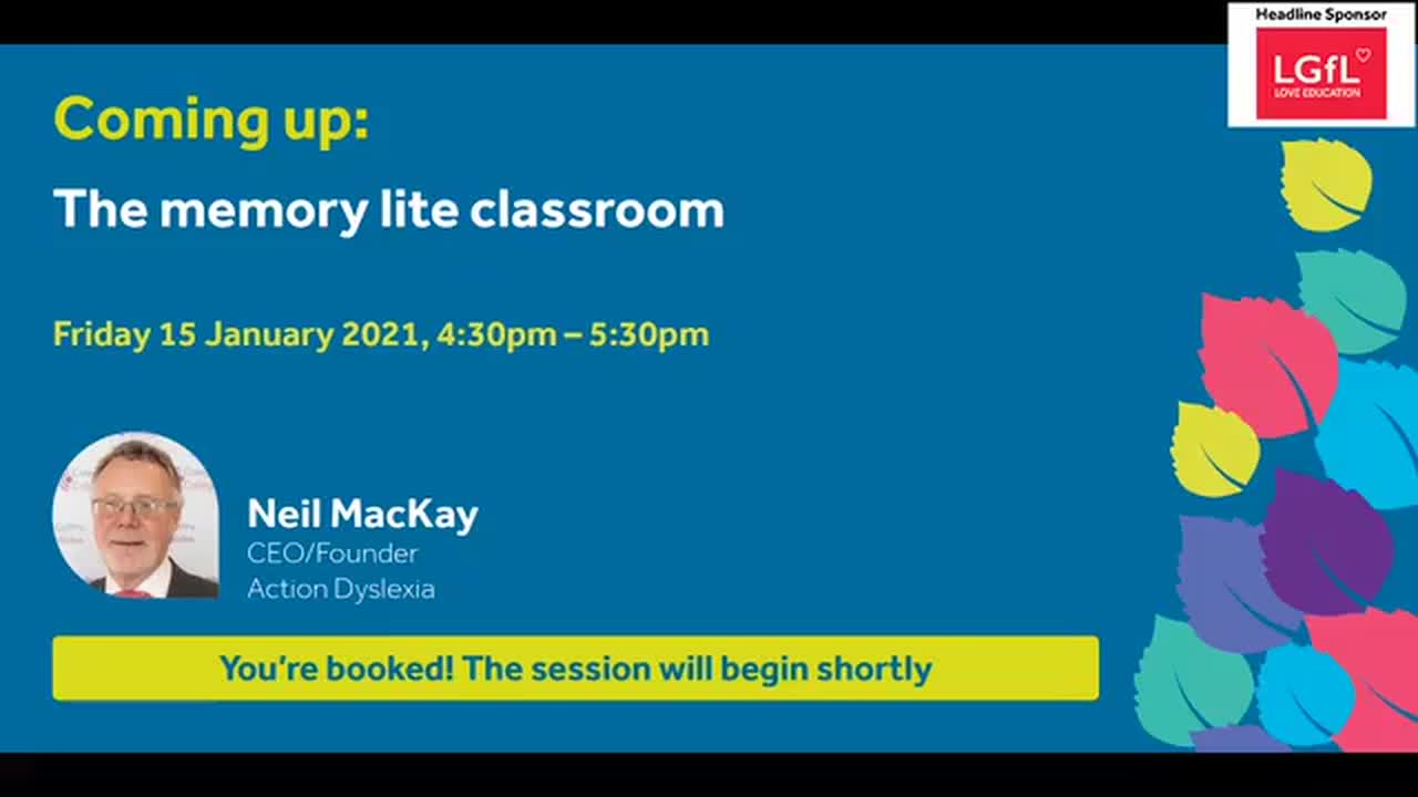 The memory-lite classroom