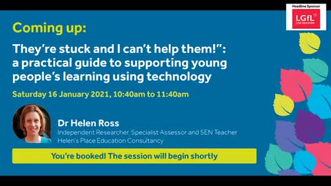 They’re stuck and I can’t help them!”: a practical guide to supporting young people’s learning using technology