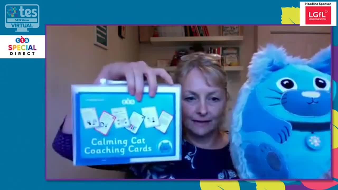 Emotional well-being - how the calming cat can help