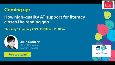 How high-quality AT support for literacy closes the reading gap