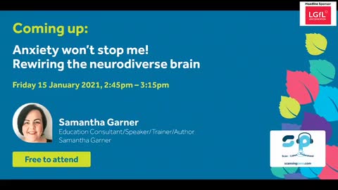 Anxiety won’t stop me! Rewiring the neurodiverse brain