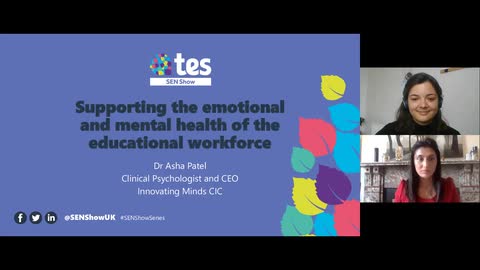Supporting the emotional and mental health of the education workforce