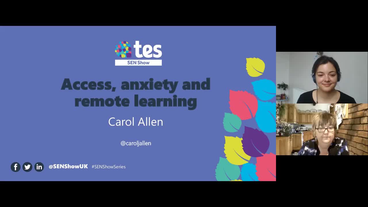 Access anxiety and remote learning