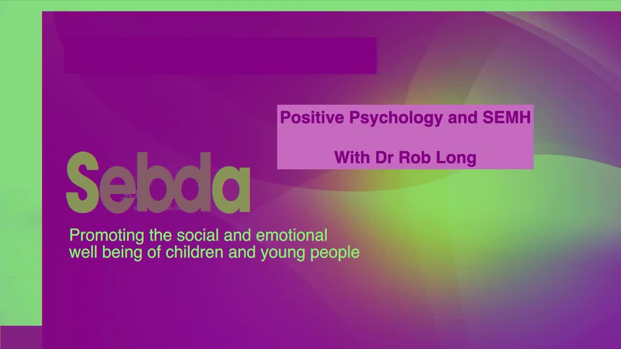 SEMH and well-being of children and young people