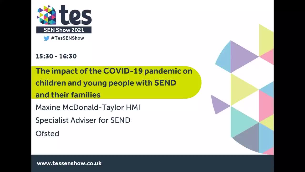 The impact of the COVID-19 pandemic on children and young people with SEND and their families