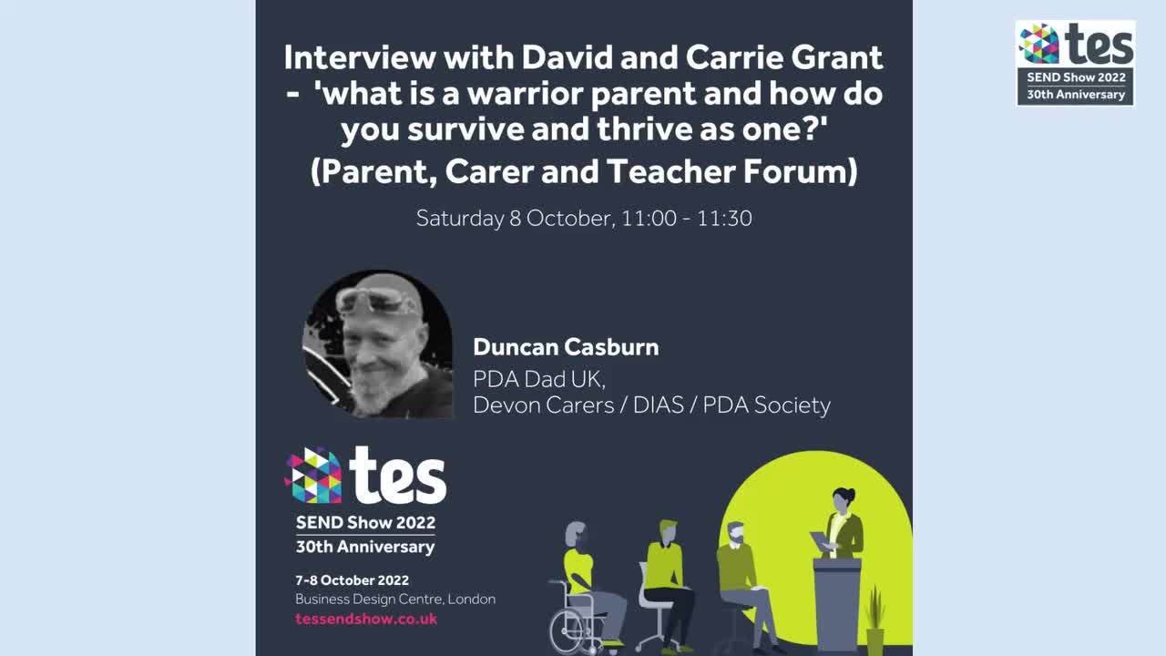 Tes SEND Show 2022: Parent, Carer and Teacher Forum
