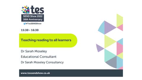 Teaching readers to all learners 