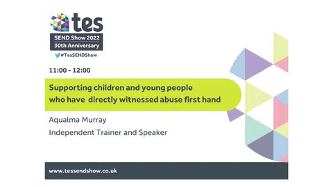 Supporting children and young people who have directly witnessed abuse first hand 