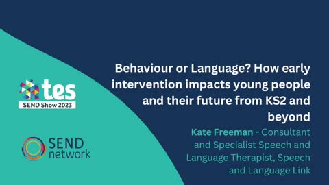 Kate Freeman: Behaviour or Language?