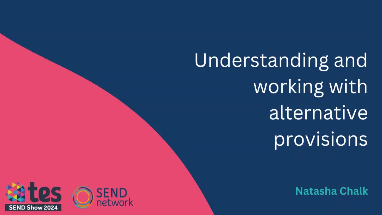 Understanding and working with alternative provisions