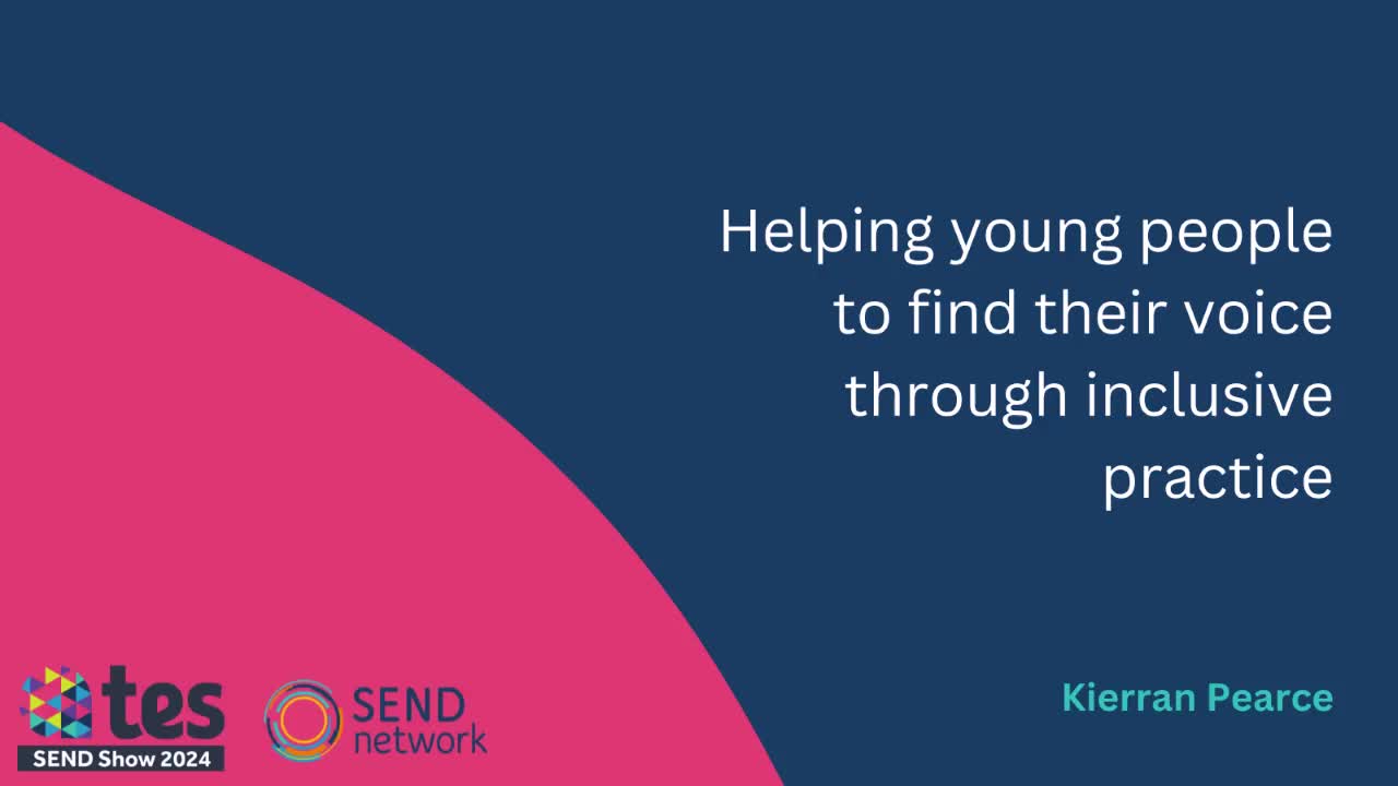 Helping young people to find their voice through inclusive practice
