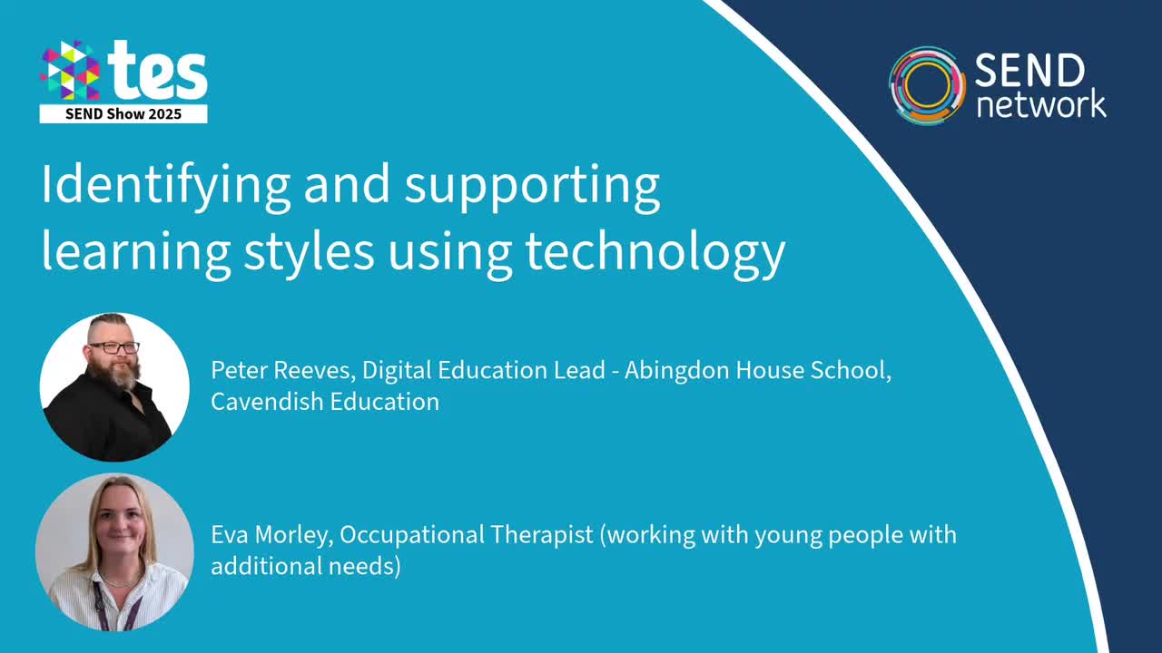 Identifying and supporting learning styles using technology