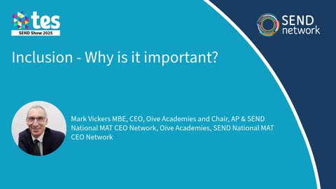 Inclusion - Why is it important?