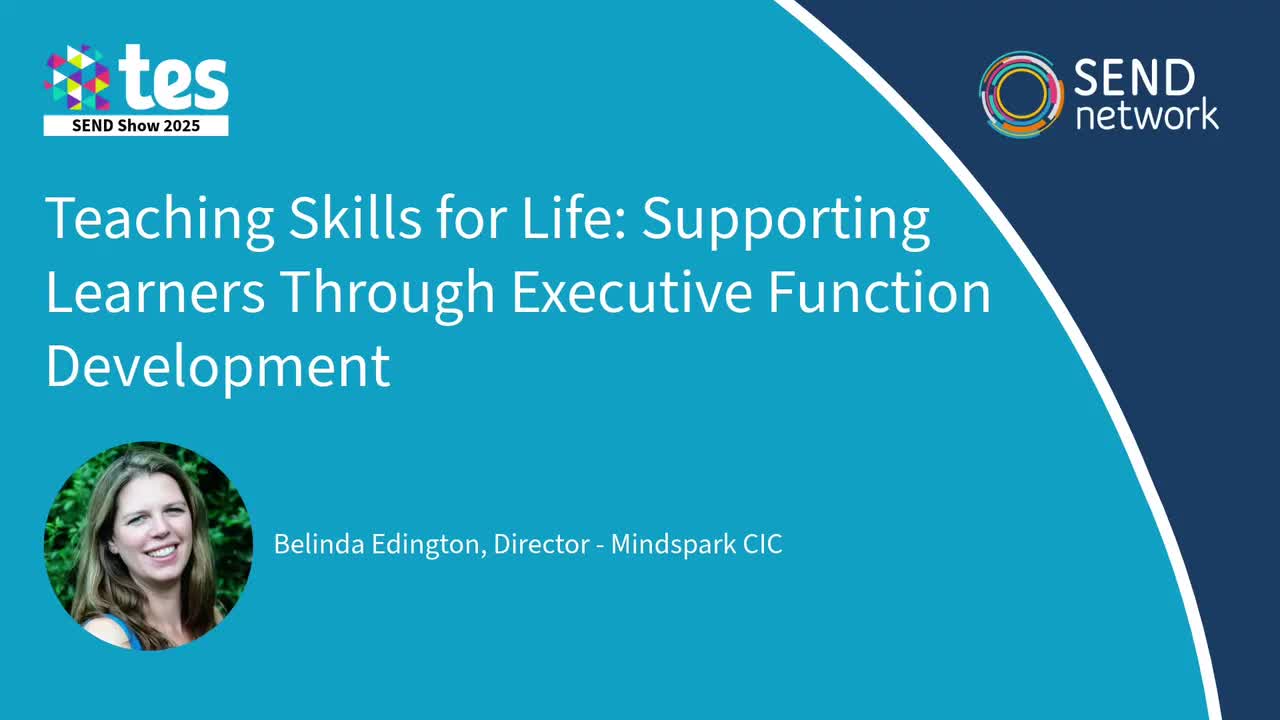 Teaching Skills for Life: Supporting Learners Through Executive Function Development