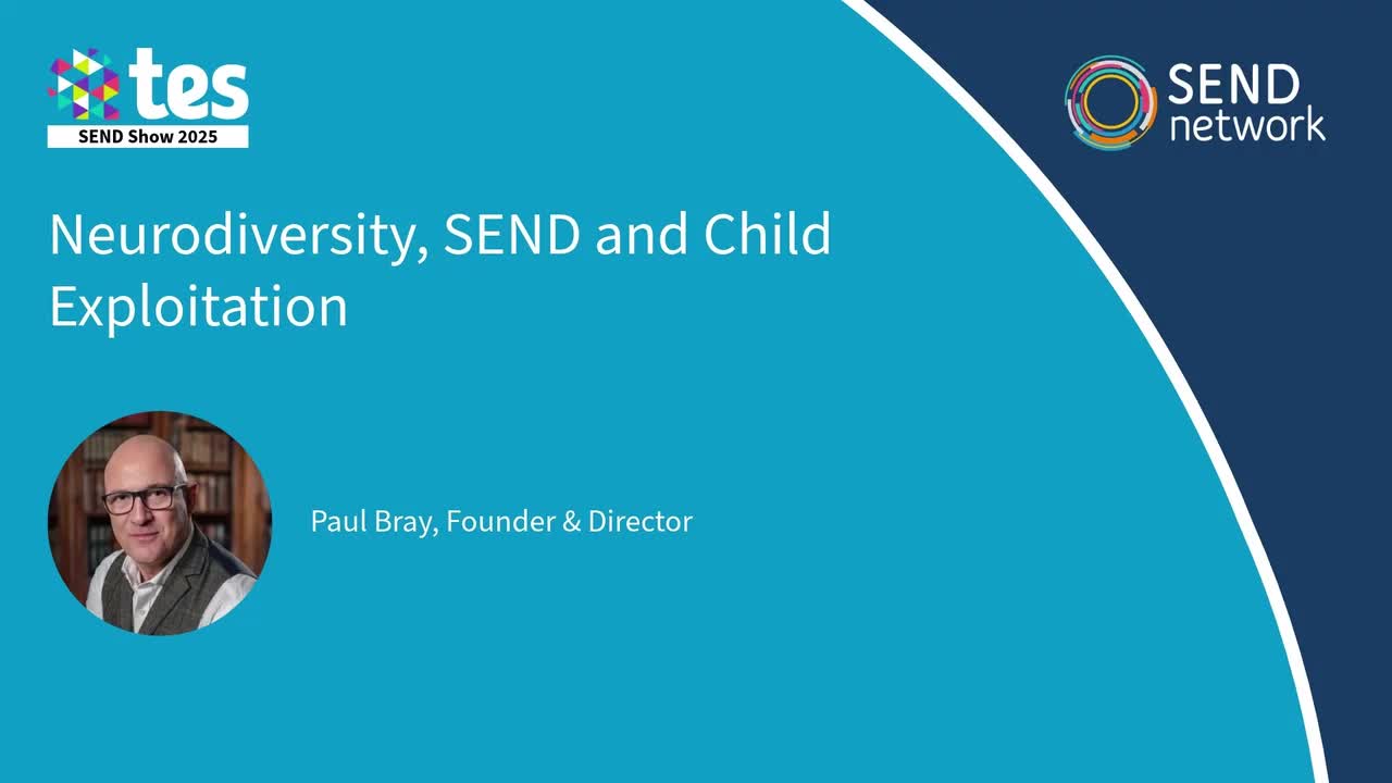 Neurodiversity, SEND and Child Exploitation
