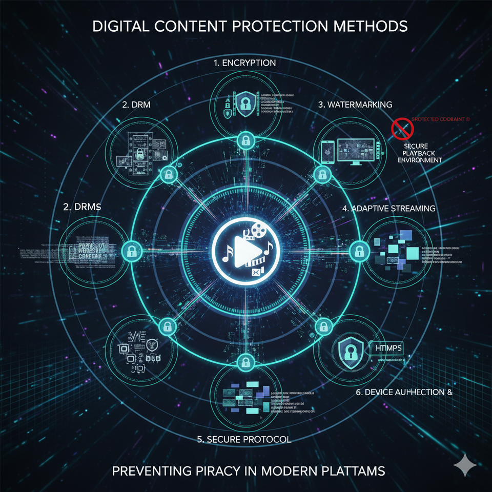 Digital Content Protection Methods