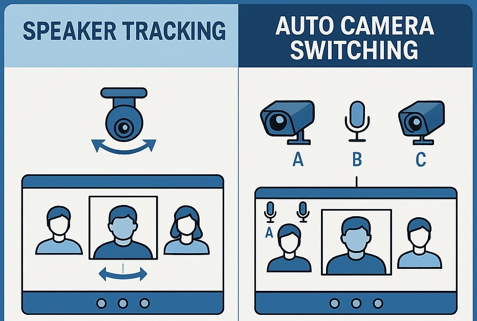 Speaker Tracking and Auto Camera Switching