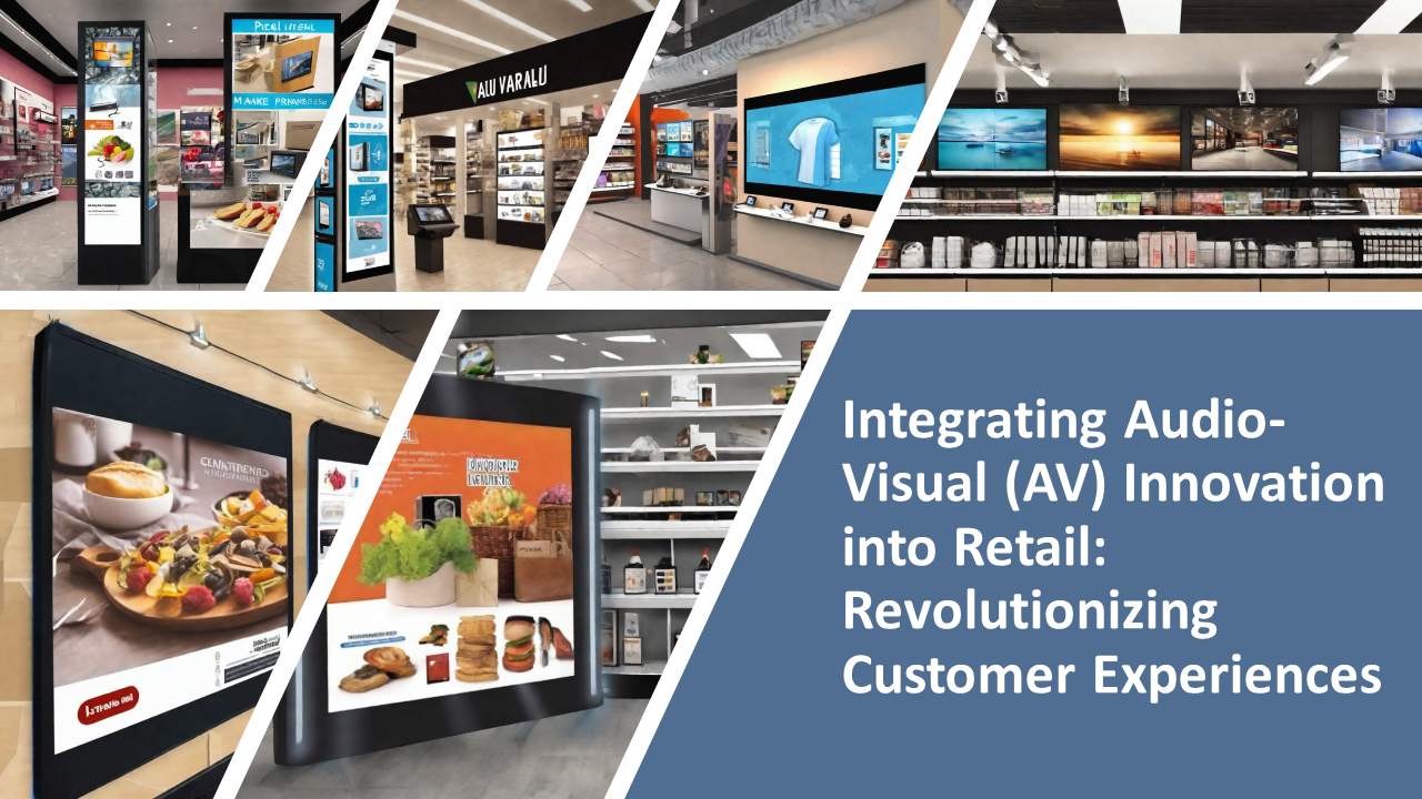 Integrating Audio-Visual (AV) Innovation into Retail: Revolutionizing Customer Experiences