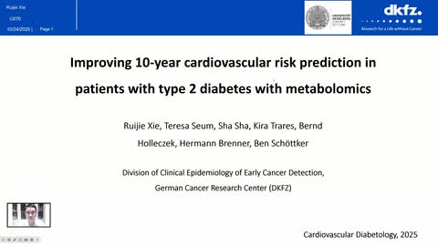 #KnowTheAuthors - “Improving 10-year cardiovascular risk prediction in patients with type 2 diabetes with metabolomics” 