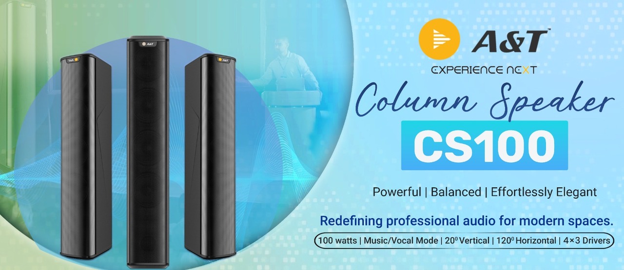 CS100 - A Sleek New Column Speaker