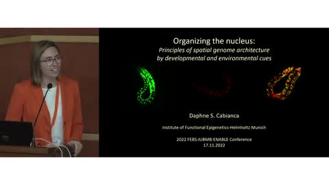 DAPHNE CABIANCA at the FEBS-IUBMB-ENABLE Conference 2022