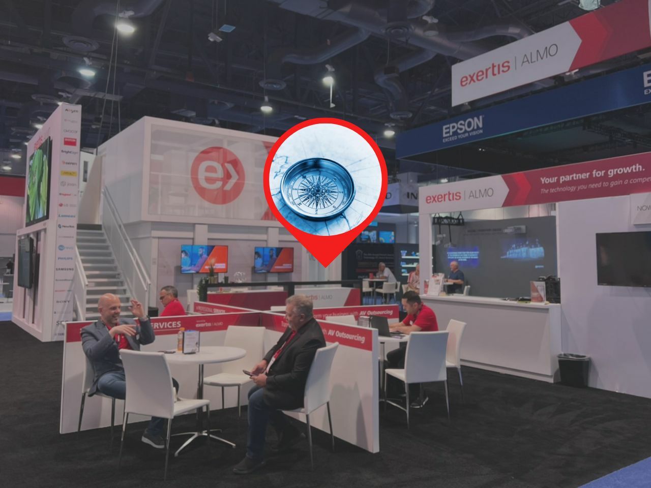 Come Play the Exertis Almo Scavenger Hunt at Booth #1315