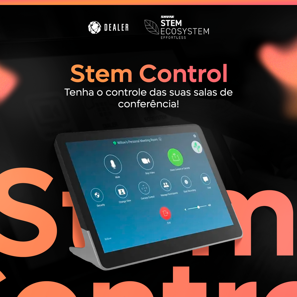 Stem Control - Tenha o controle das suas salas de conferência!