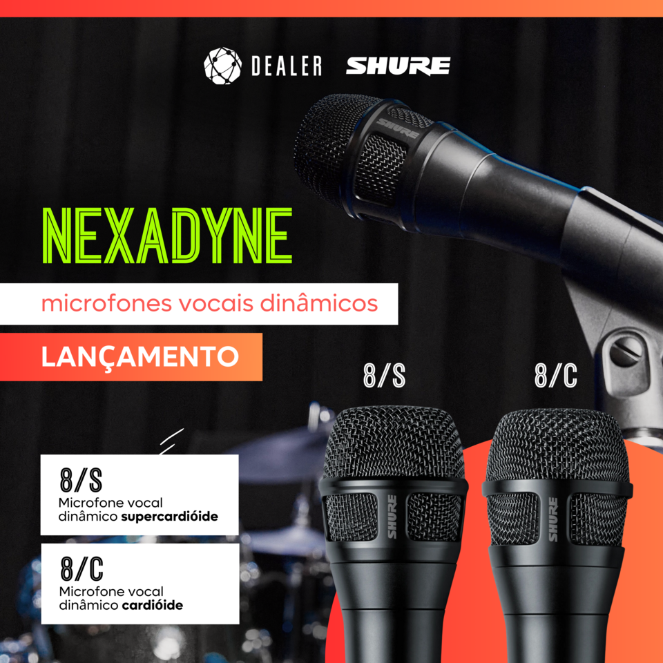 NEXADYNE - lançamento Shure
