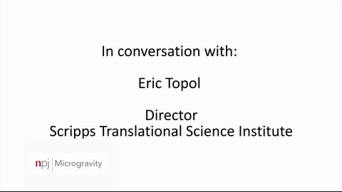In Conversation With... Dr Eric Topol