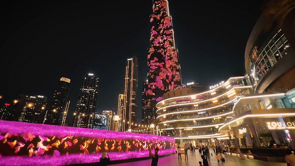 Dubai Fountain Case Study | SpinetiX
