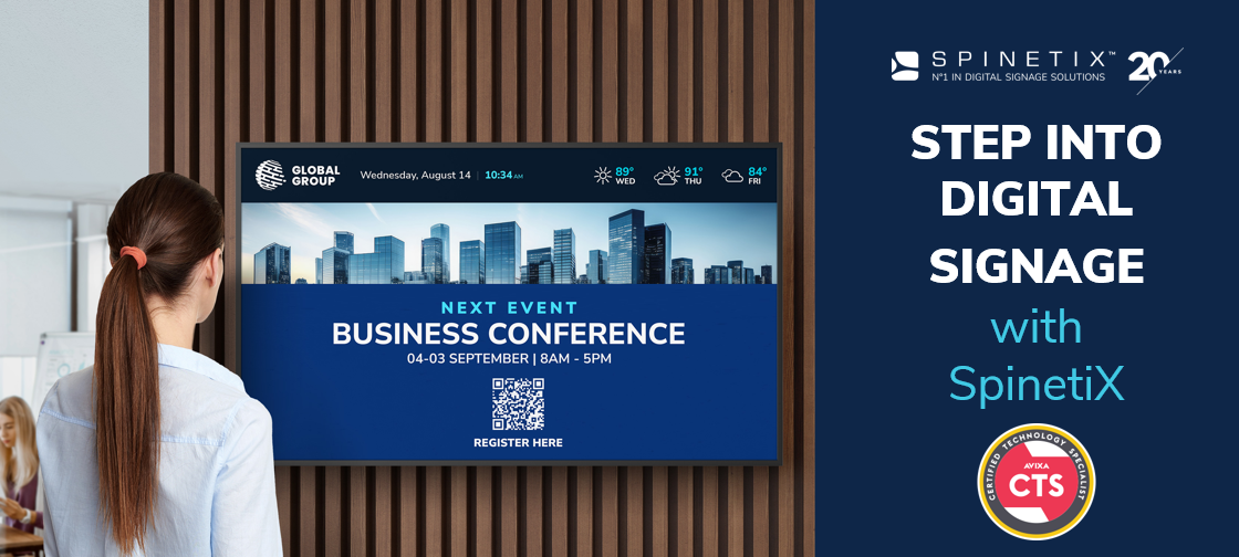 Upcoming CTS Training | Digital Signage with SpinetiX