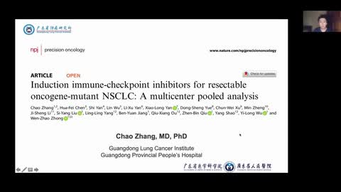 When neoadjuvant immunotherapy meets oncogene mutations: an OASIS in the DESERT?