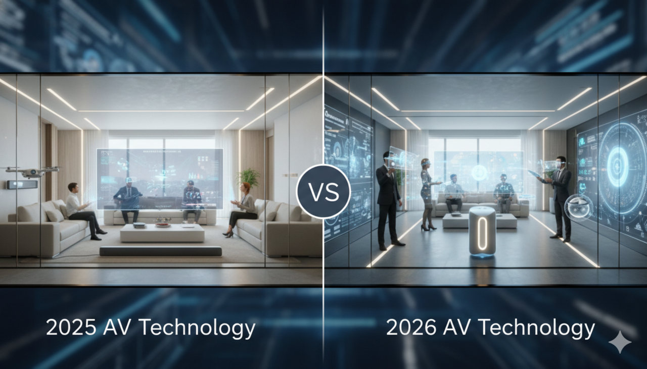 2025 vs 2026 AV Technology: What’s Changing in 2026?