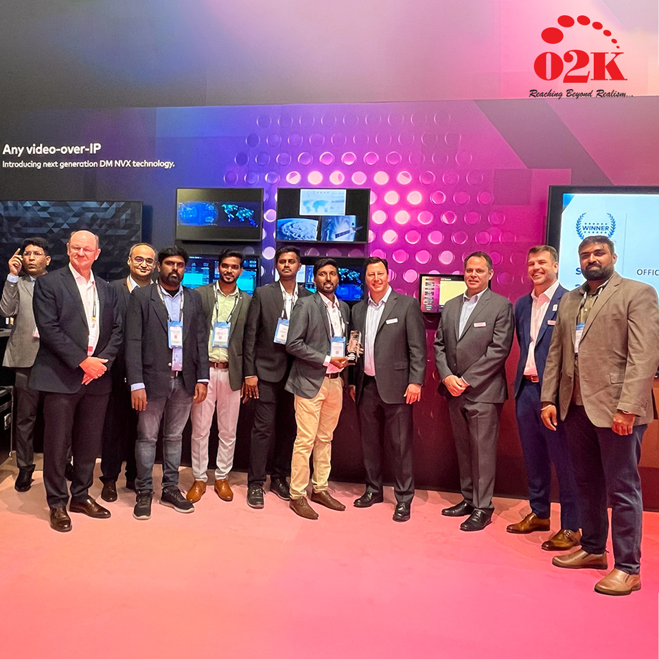 O2K Wins 'Top Sales Award' by Crestron at #ISE2025