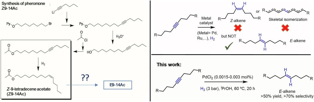 Ultra Low Loading Palladium Catalysts Enable Selective and Scalable Synthesis of E-Alkyl Alkenes