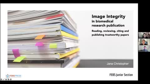 FEBS Junior Section – Jana Christopher: Image integrity in biomedical research publication