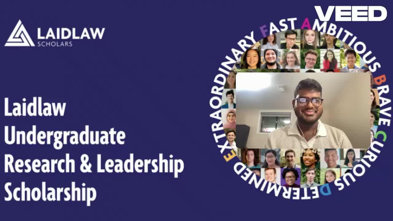 Laidlaw Reflection Video