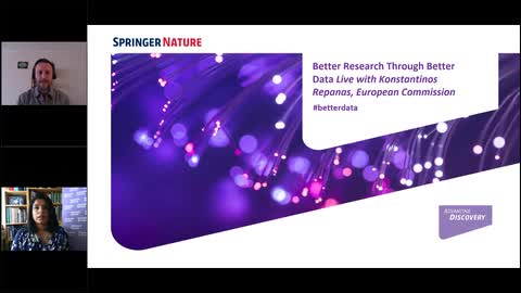 Watch: Better Research Through Better Data Live with the European Commission