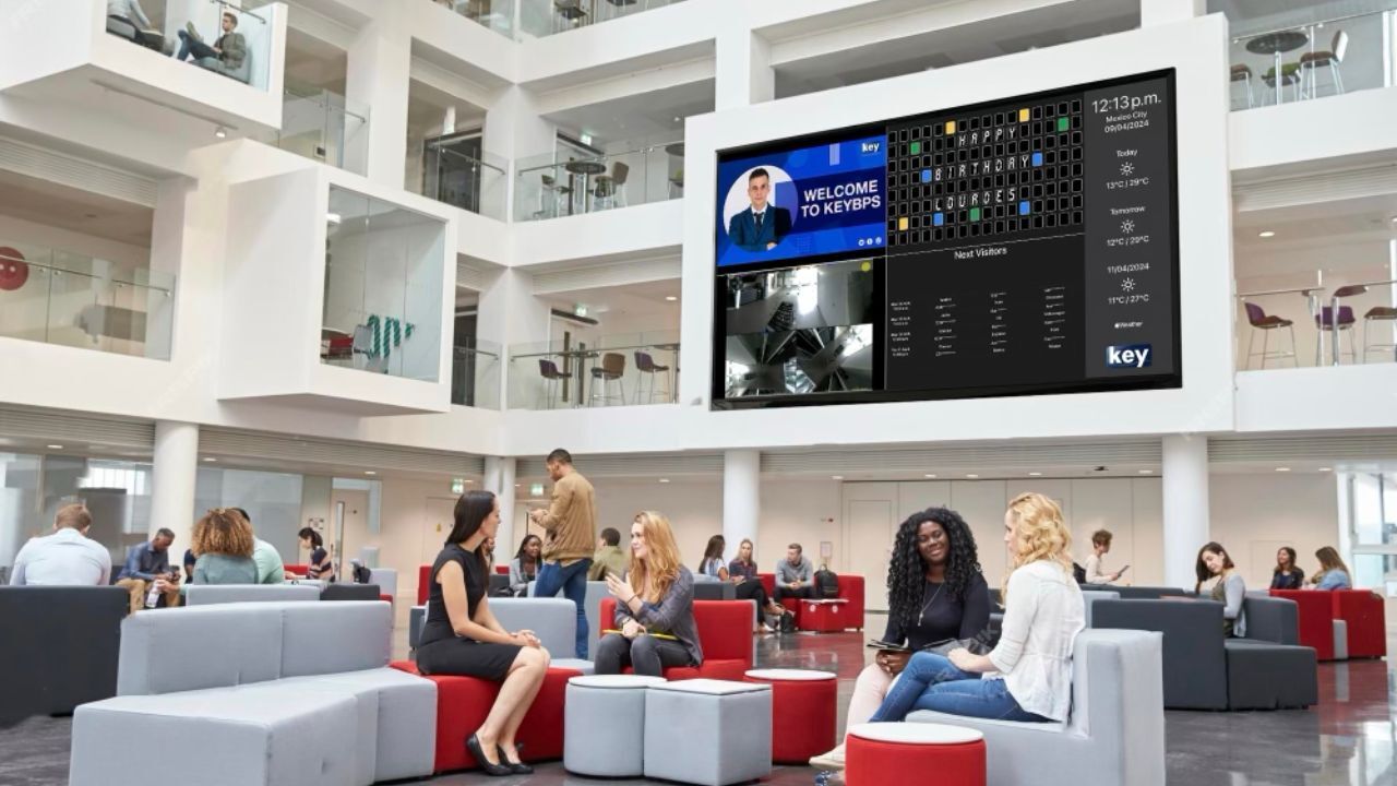 Apps de controle para telas interativas