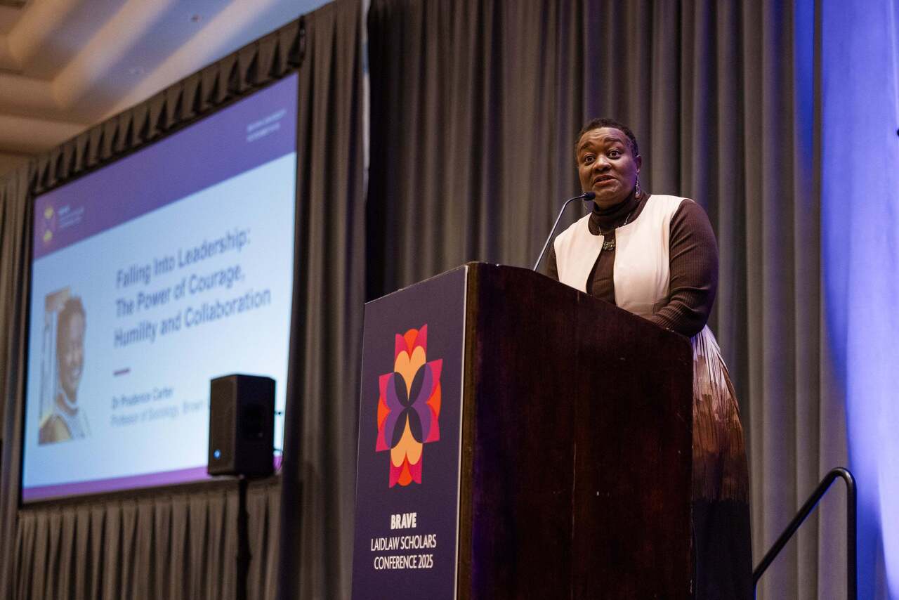  You can start small as a leader. You can start scared as a leader. But you just start.