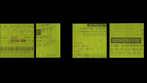 Leeds in the eyes of receipts